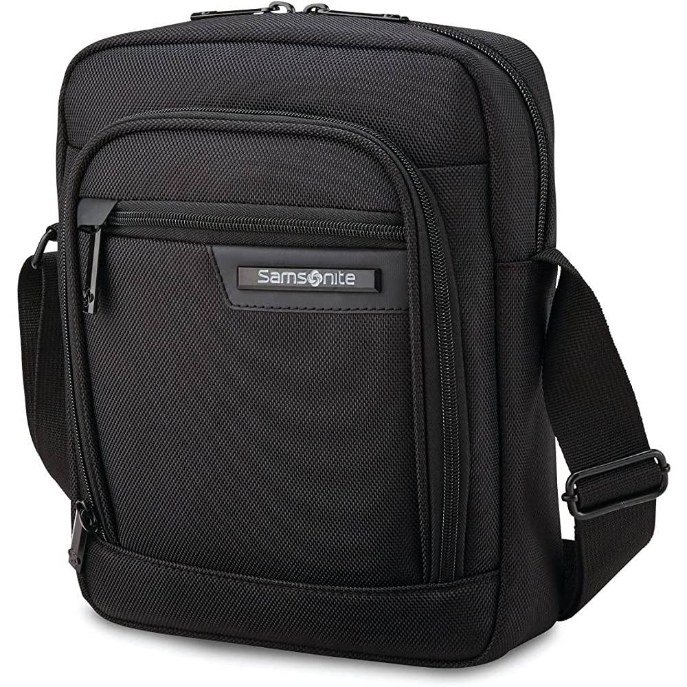 Samsonite Classic 2.0, Black, 10.1" RFID Crossbody Bag - B