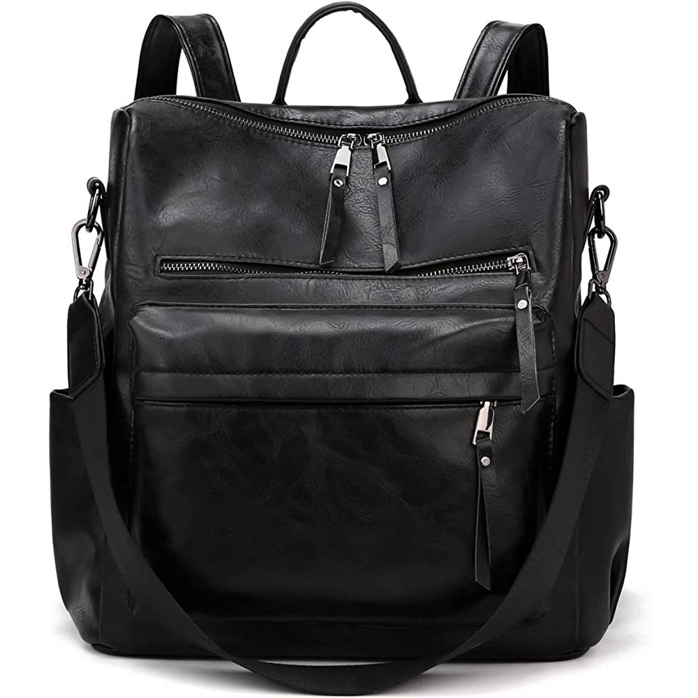 Women's Fashion Backpack Purses Multipurpose Design Handbags and Shoulder Bag PU Leather Travel bag | Multiple Colors - BBH