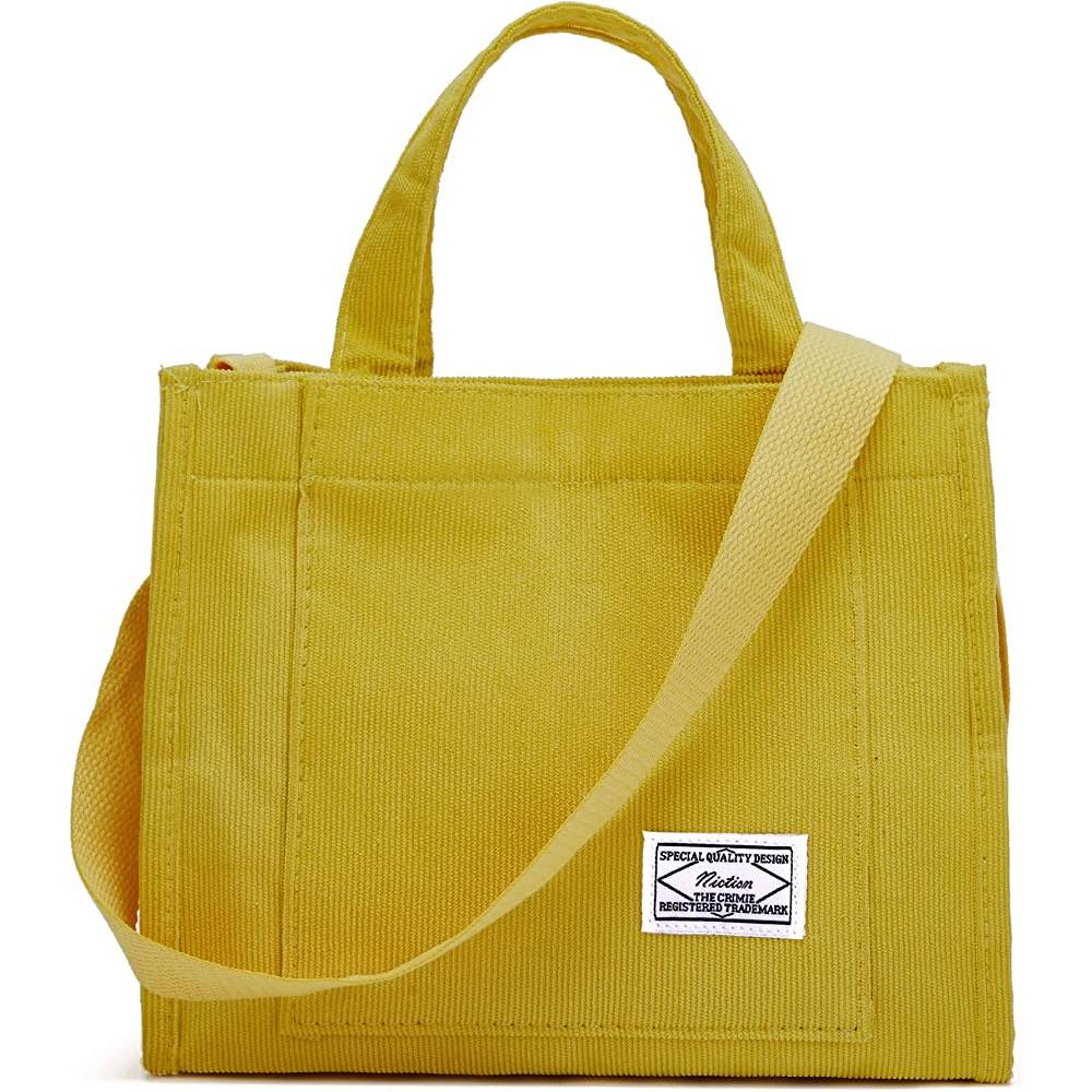 Tote Bag Women Small Satchel Bag Handbag Stylish Tote Handbag for Women Corduroy Hobo Bag Fashion Crossbody Bag Handbag Bag | Multiple Colors - YE