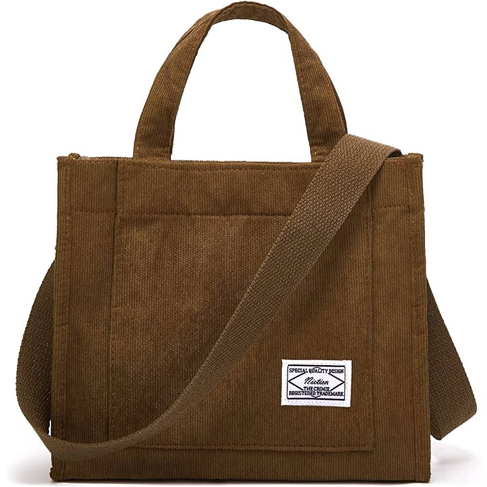 Tote Bag Women Small Satchel Bag Handbag Stylish Tote Handbag for Women Corduroy Hobo Bag Fashion Crossbody Bag Handbag Bag | Multiple Colors - BR