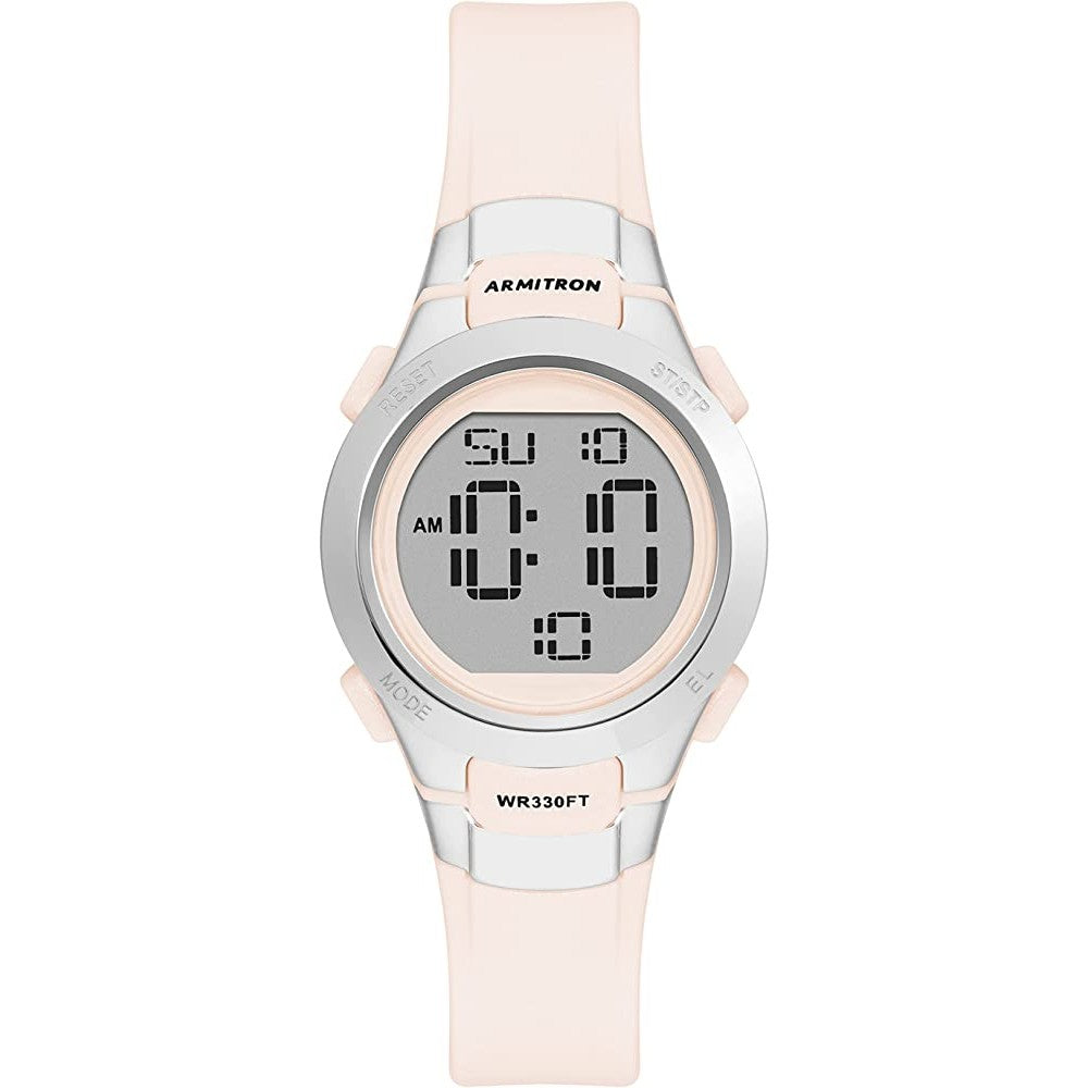Armitron Sport Women's Digital Chronograph Resin Strap Watch, 45/7012 - PPS