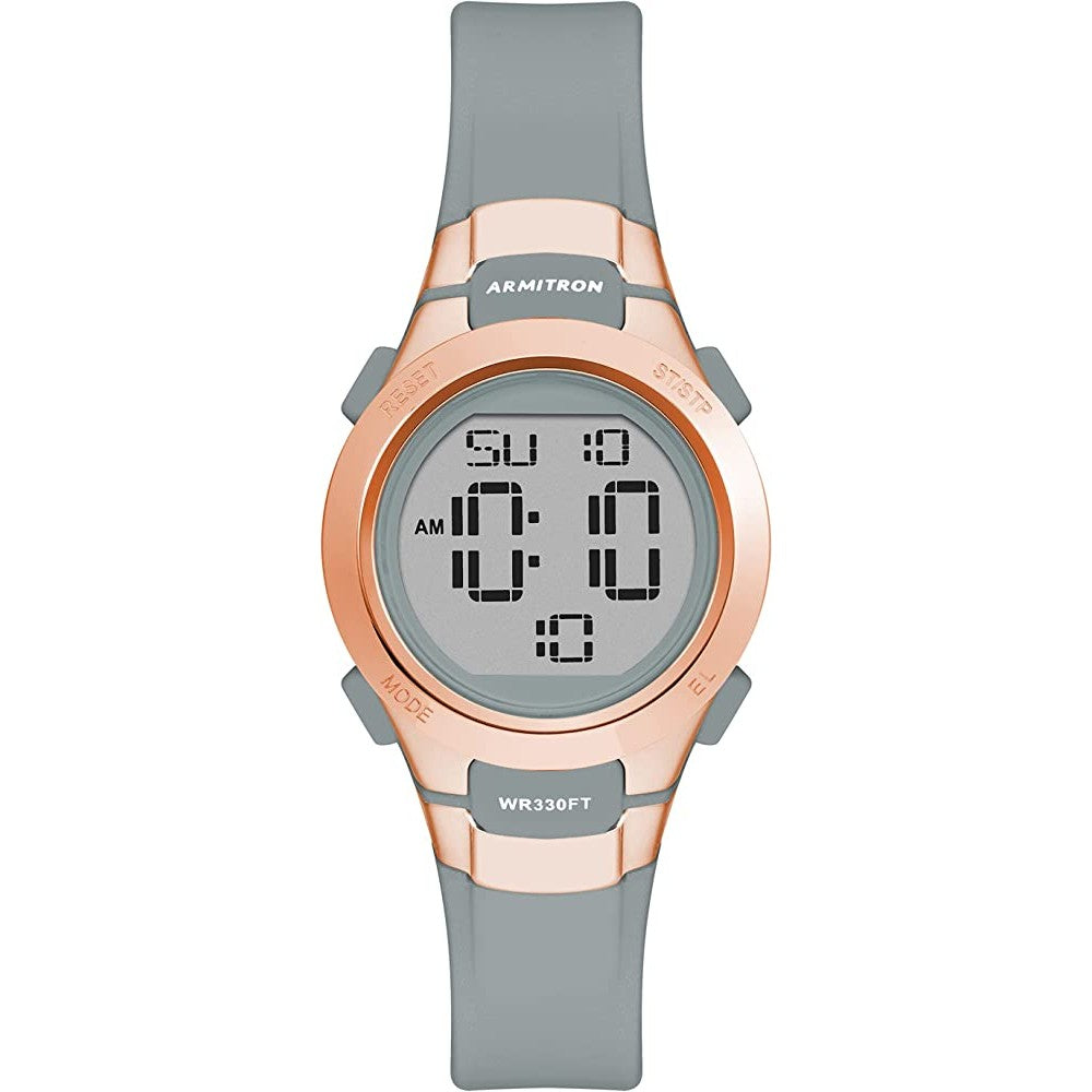 Armitron Sport Women's Digital Chronograph Resin Strap Watch, 45/7012 - GYRG