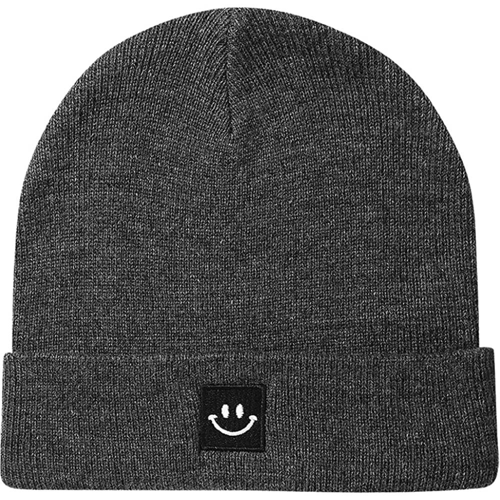 MaxNova Knit Beanie Hat with Smile Face for Men/Women - GH