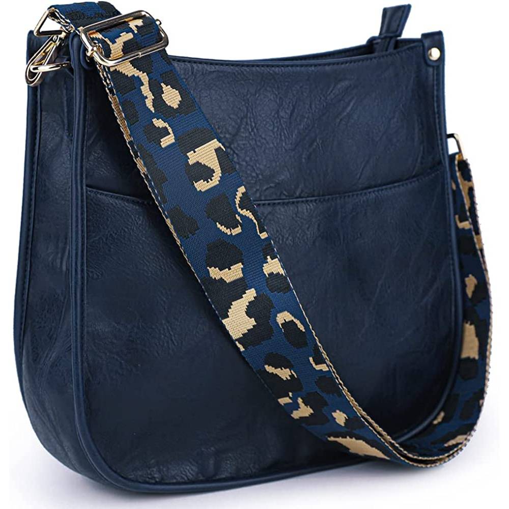 Viva Terry Vegan Leather Crossbody Fashion Shoulder Bag Purse with Adjustable Strap | Multiple Colors - MBL