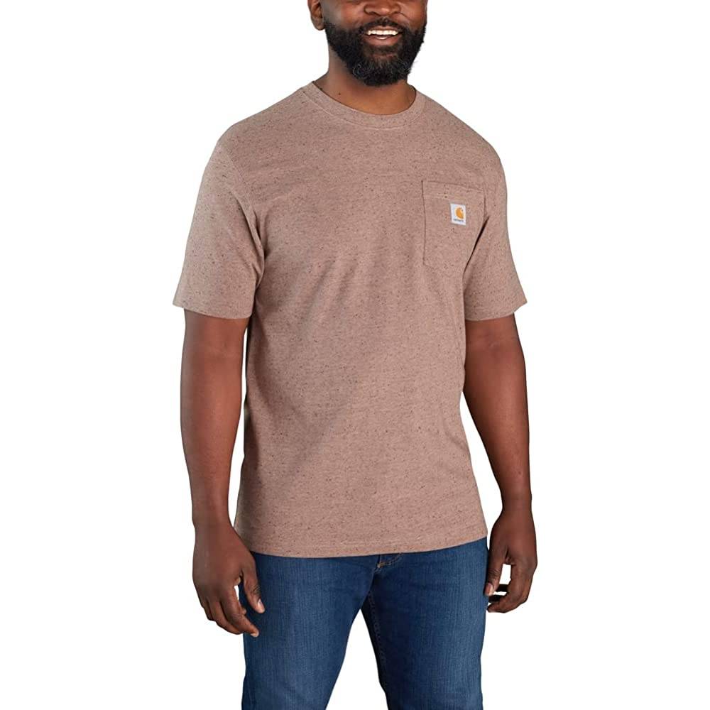 Carhartt Men's Loose Fit Heavyweight Short-Sleeve Pocket T-Shirt | Multiple Colors and Sizes - AVHN