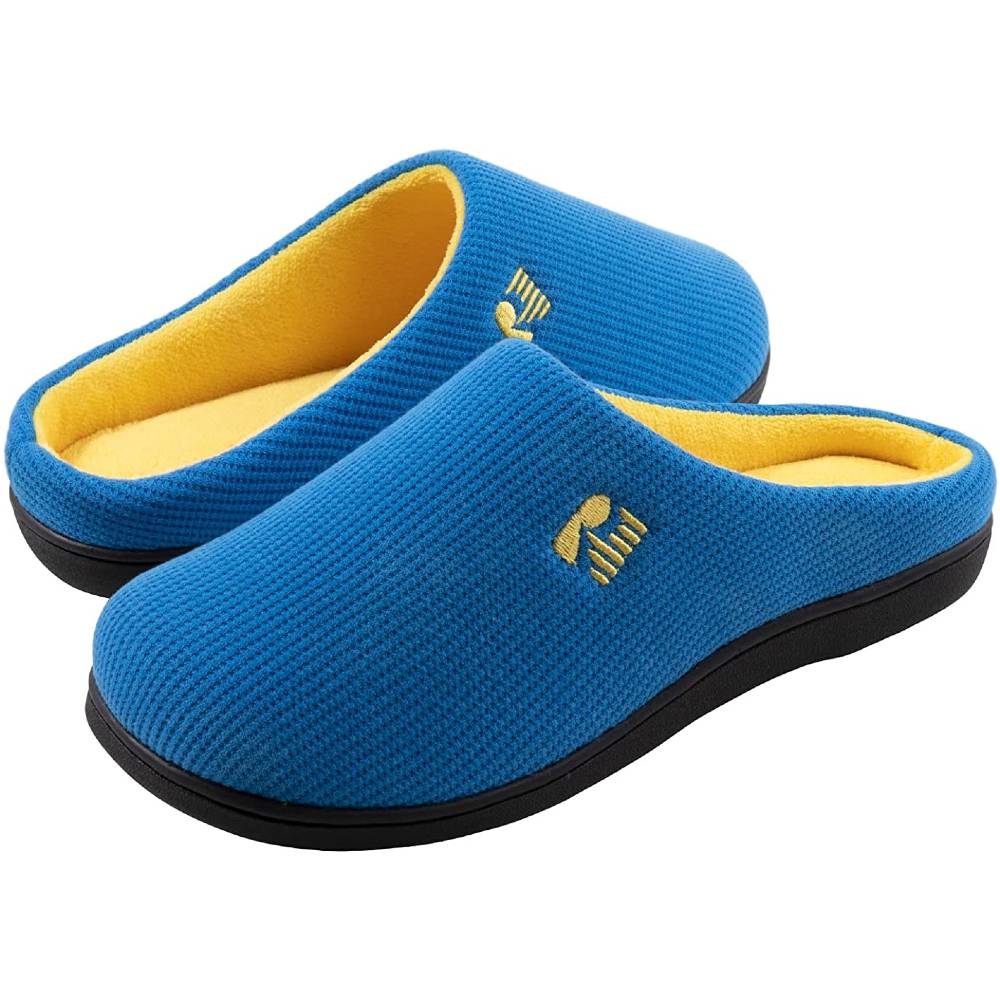 RockDove Men's Original Two-Tone Memory Foam Slipper | Multiple Colors - UBLY
