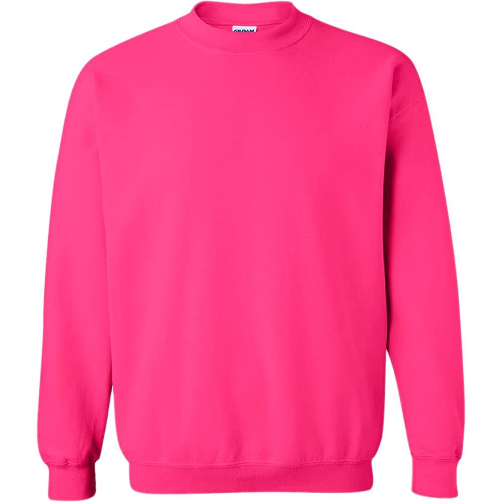 Gildan Adult Fleece Crewneck Sweatshirt, Style G18000 | Multiple Colors and Sizes - HE