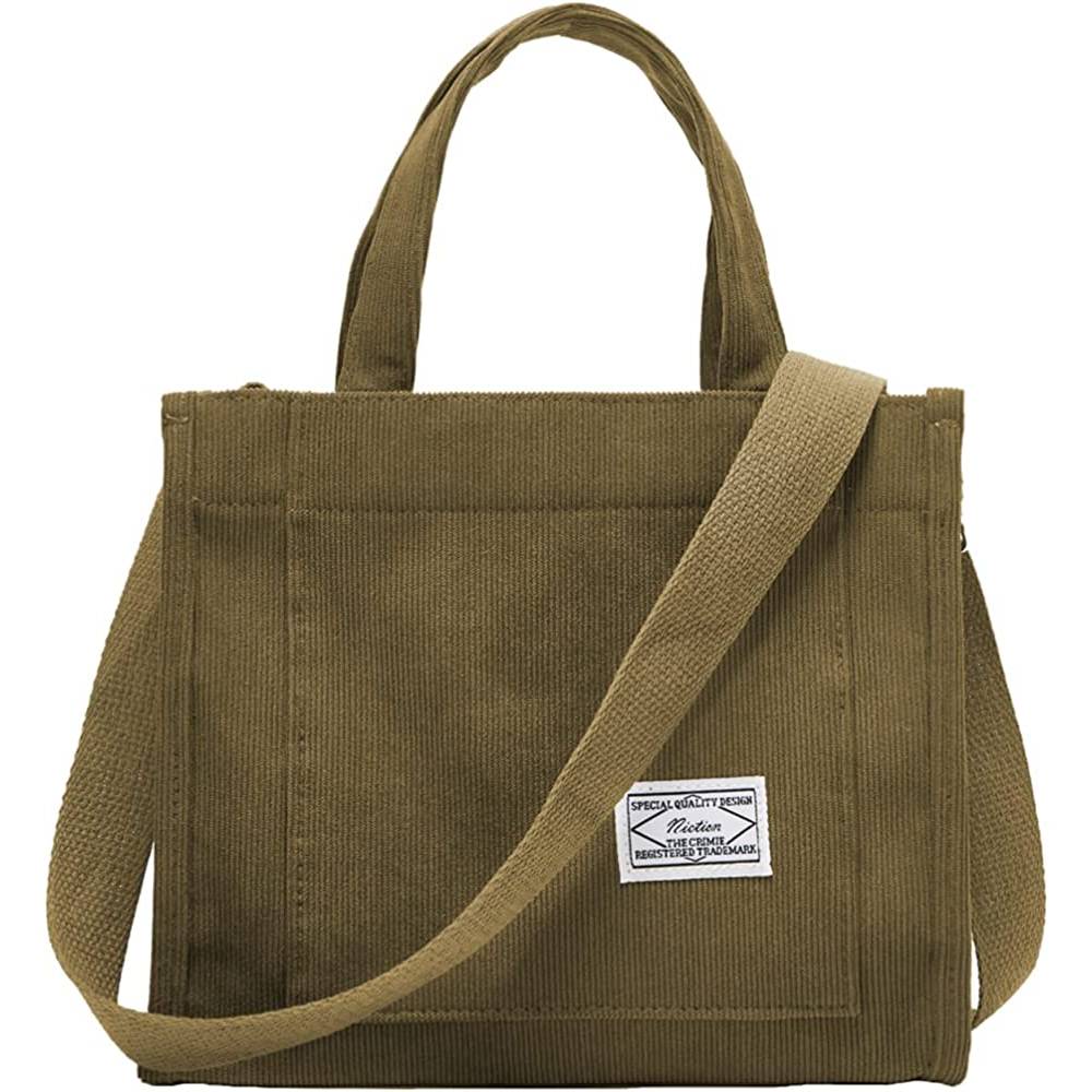 Tote Bag Women Small Satchel Bag Handbag Stylish Tote Handbag for Women Corduroy Hobo Bag Fashion Crossbody Bag Handbag Bag | Multiple Colors - YB