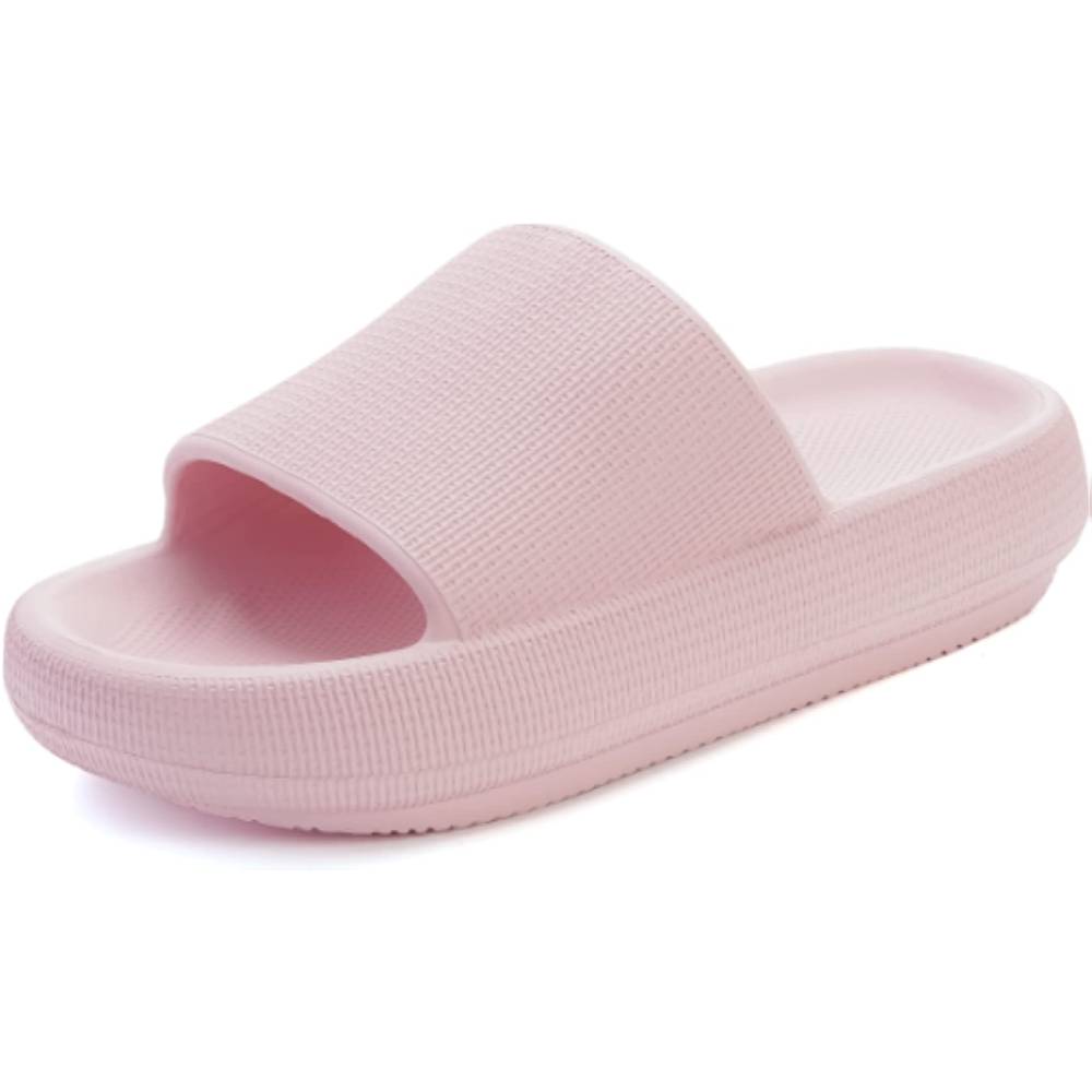 BRONAX Cloud Slippers for Women and Men | Pillow Slippers Bathroom Sandals | Extremely Comfy | Cushioned Thick Sole - PK