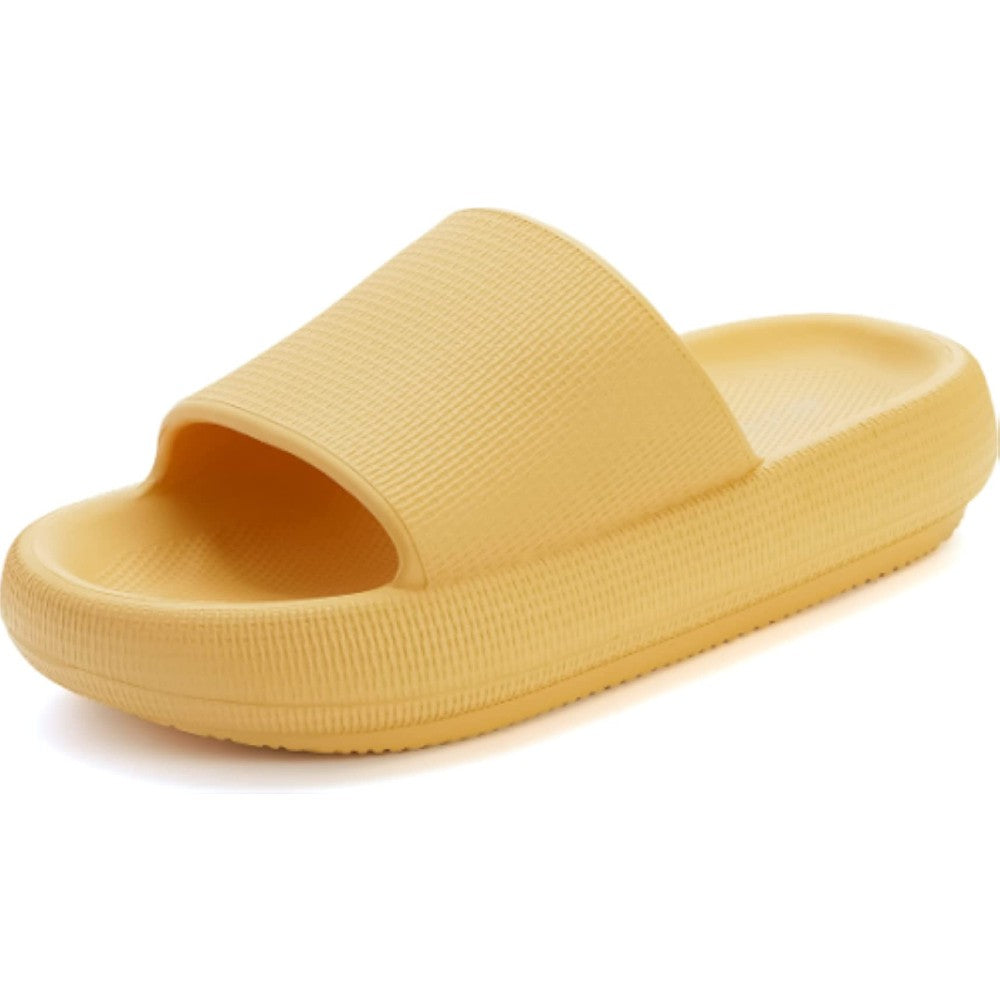 BRONAX Cloud Slippers for Women and Men | Pillow Slippers Bathroom Sandals | Extremely Comfy | Cushioned Thick Sole - Y
