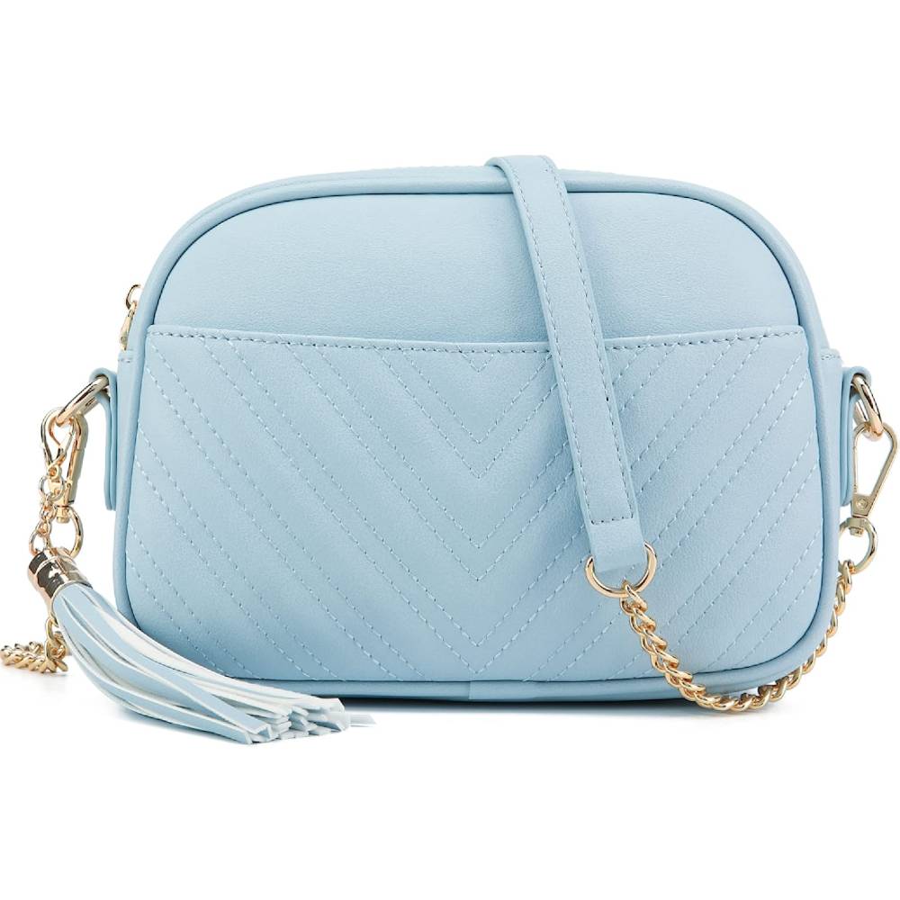 Lola Mae Quilted Crossbody Bag, Trendy Design Shoulder Purse | Multiple Colors - BLG
